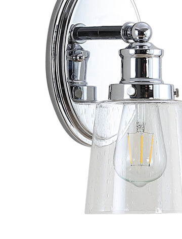 Beverly Iron/Seeded Glass Classic Cottage LED Vanity Light